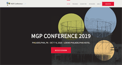 Desktop Screenshot of mgpconference.com